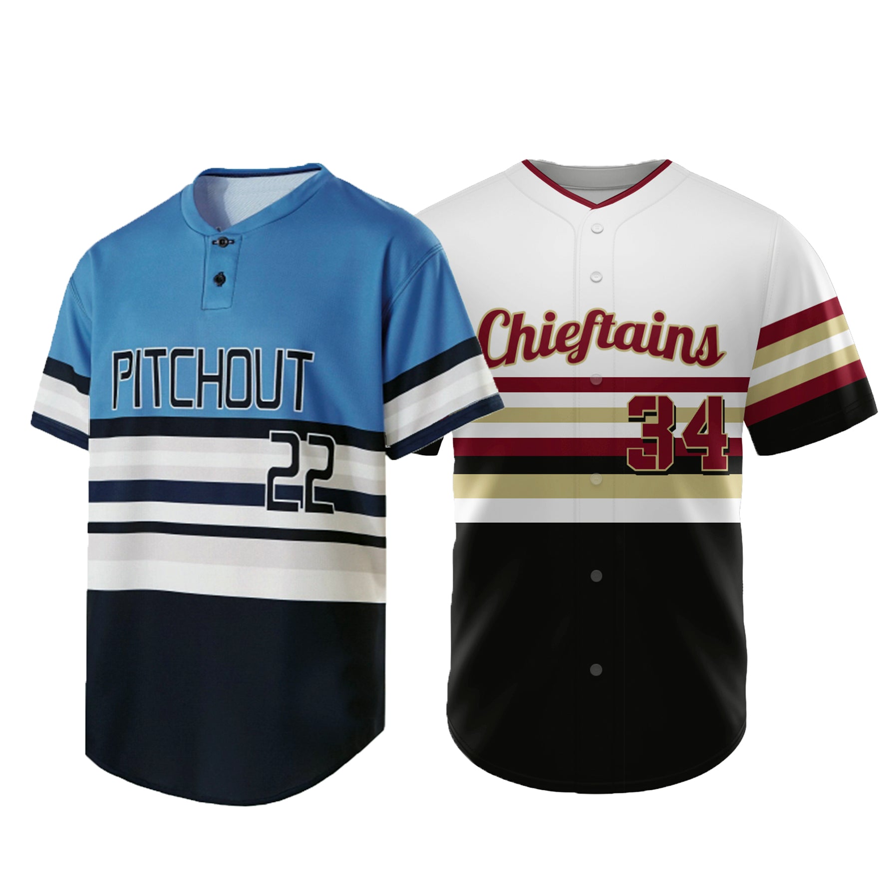 Custom Baseball Uniform - Made in America