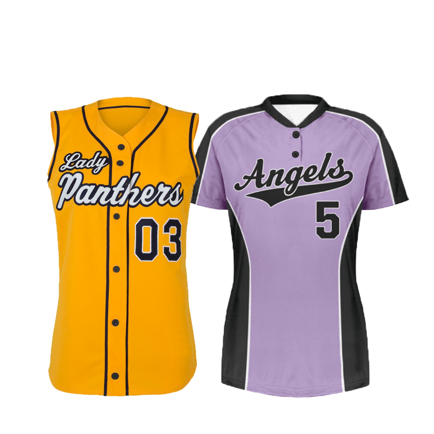 Your Custom Design Softball Uniform - Made in America